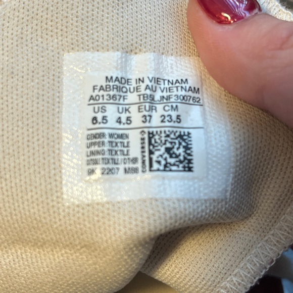 🌷🎀SIZE 7/7.5 Converse Chuck Taylor Pink🎀🌷 - Picture 8 of 8